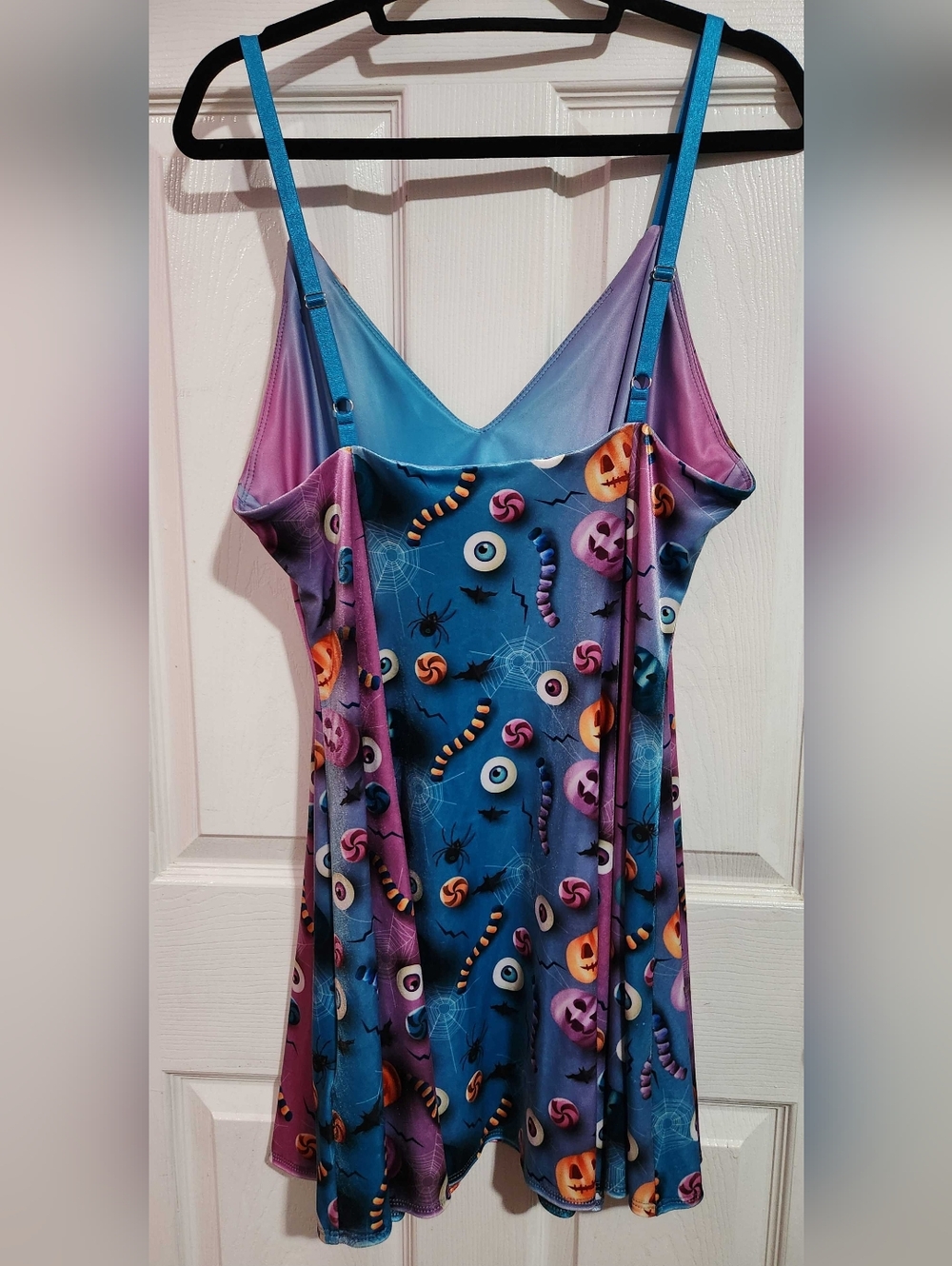 Blackmilk Velvet Mini Strappy Dress - Picture 3 of 6